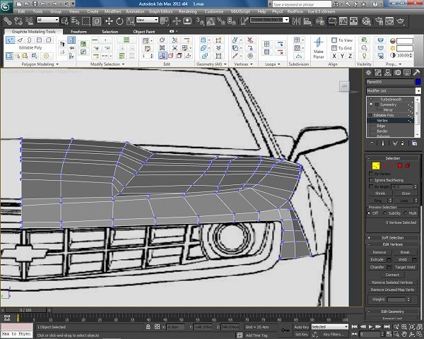 Creation of chevy: Step 6