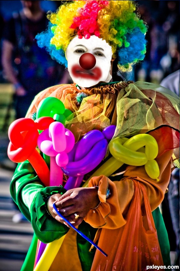 Creation of Cheer Up, Clown!: Step 3