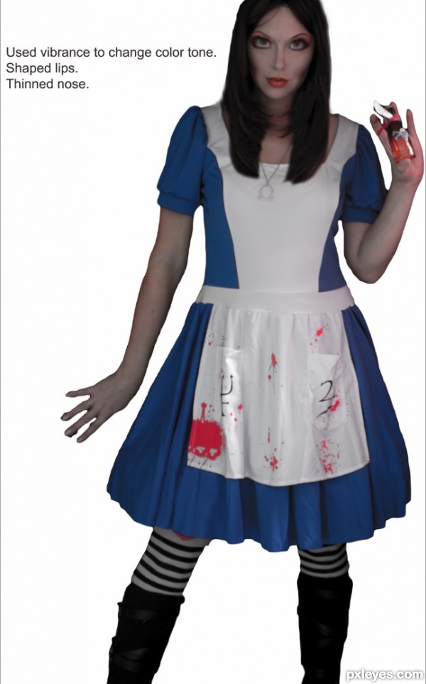 Creation of American Mcgee's Alice: Step 5