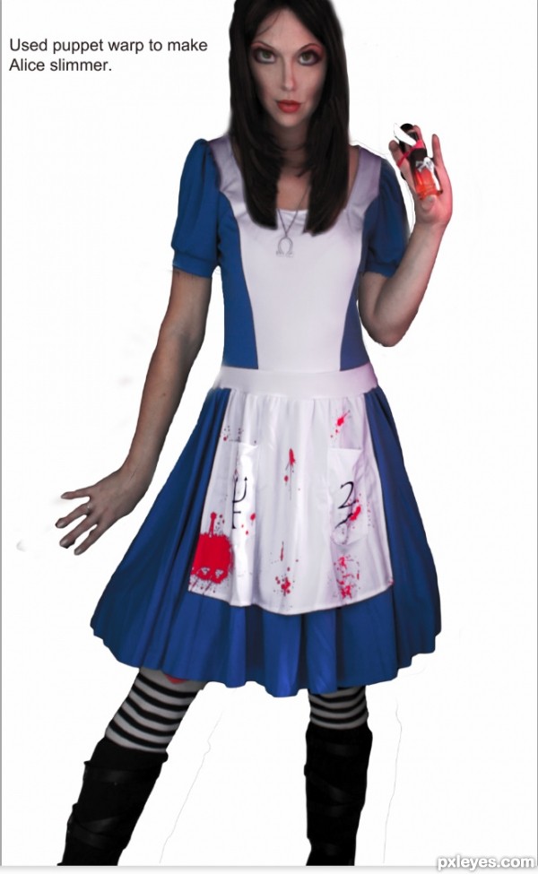 Creation of American Mcgee's Alice: Step 6