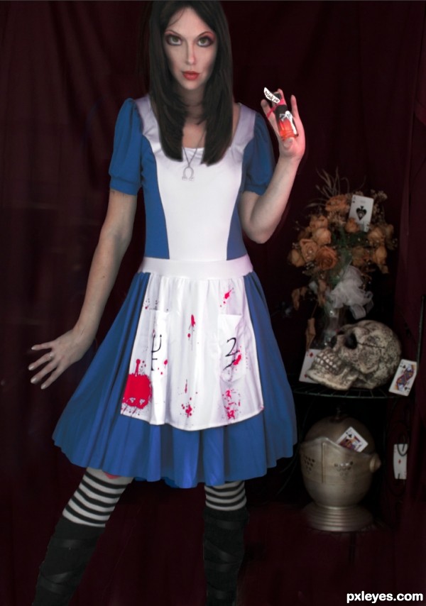 Creation of American Mcgee's Alice: Step 7