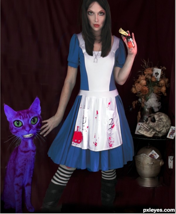 Creation of American Mcgee's Alice: Step 16