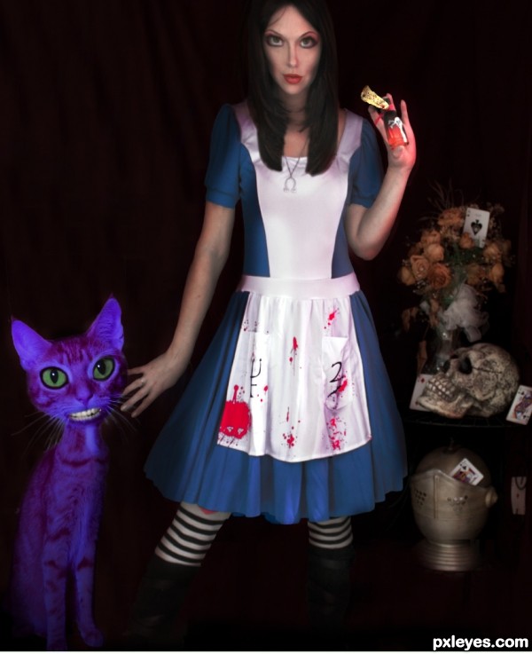 Creation of American Mcgee's Alice: Step 17