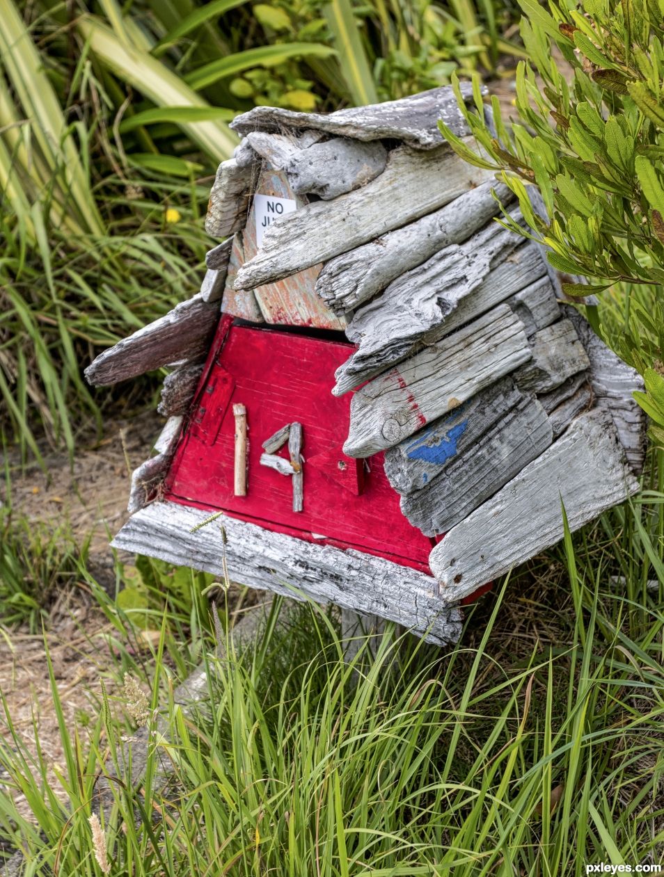 Driftwood letterbox