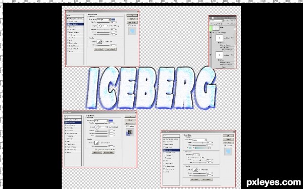 Creation of Iceberg : Step 3