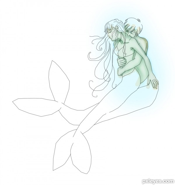 Creation of Romantic Pisces: Step 2