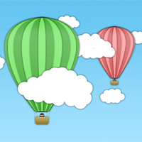 Cartoon Air Balloon