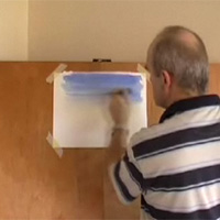 How to Paint Watercolor Clouds