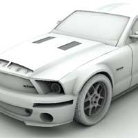 Modeling a Ford Shelby Series